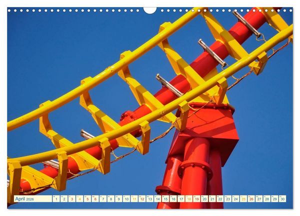 Produktbild: Achterbahn - extrem (Wandkalender 2026 DIN A3 quer), CALVENDO Monatskalender