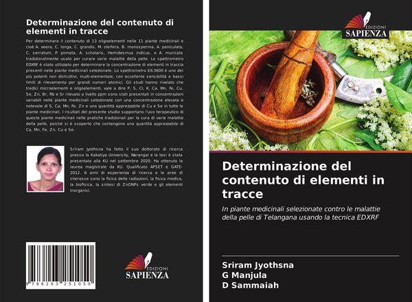 Produktbild: Determinazione del contenuto di elementi in tracce