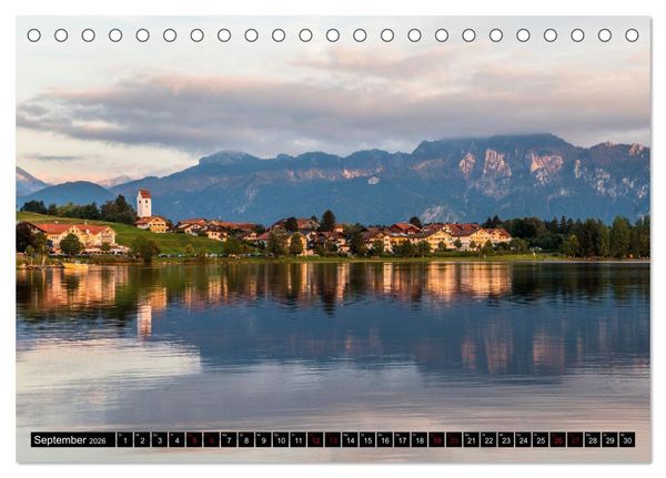 Produktbild: das Allg&auml;u (Tischkalender 2026 DIN A5 quer), CALVENDO Monatskalender