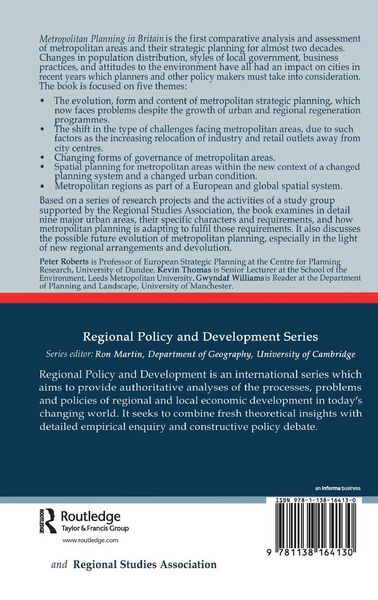 Produktbild: Metropolitan Planning in Britain