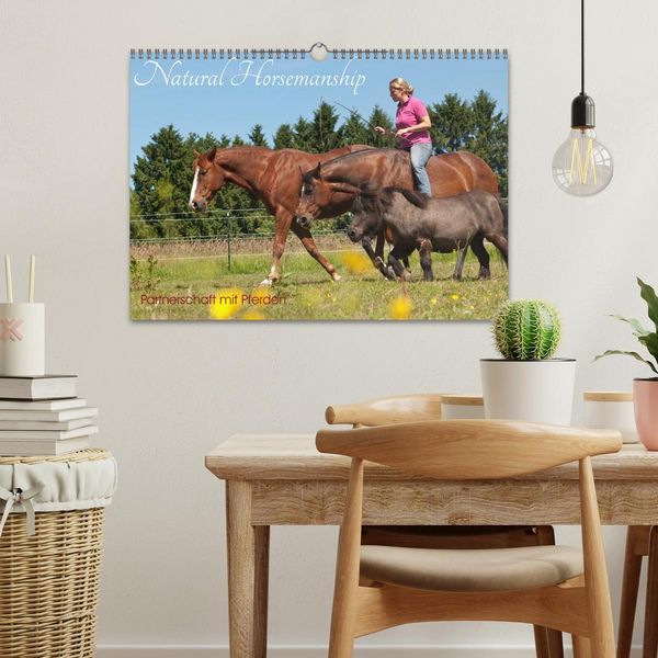 Produktbild: Natural Horsemanship - Partnerschaft mit Pferden (Wandkalender 2026 DIN A3 quer), CALVENDO Monatskalender