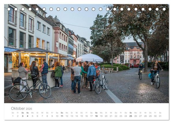 Produktbild: Mein Mainz (Tischkalender 2026 DIN A5 quer), CALVENDO Monatskalender