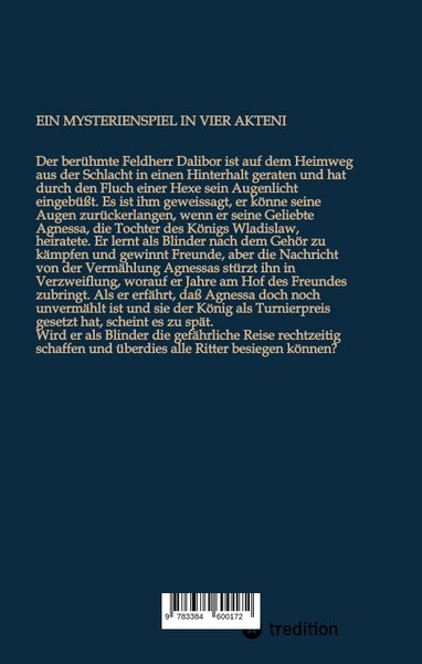 Produktbild: DIE SAGE VOM RITTER DALIBOR