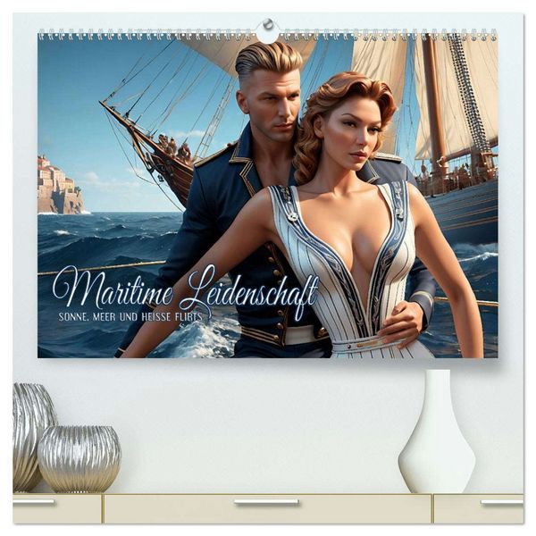 Produktbild: Maritime Leidenschaft - Sonne, Meer und hei&szlig;e Flirts (hochwertiger Premium Wandkalender 2026 DIN A2 quer), Kunstdruck in Hochglanz