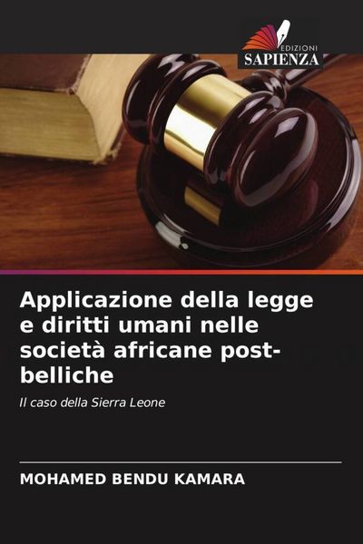 Produktbild: Applicazione della legge e diritti umani nelle societ&agrave; africane post-belliche