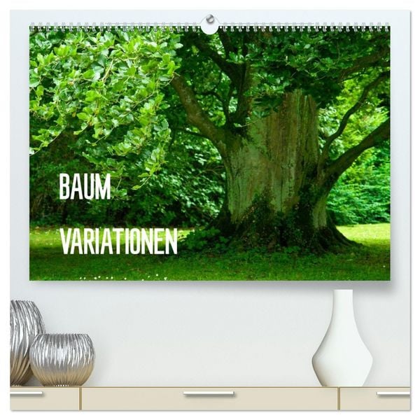 Produktbild: Baum-Variationen (hochwertiger Premium Wandkalender 2026 DIN A2 quer), Kunstdruck in Hochglanz