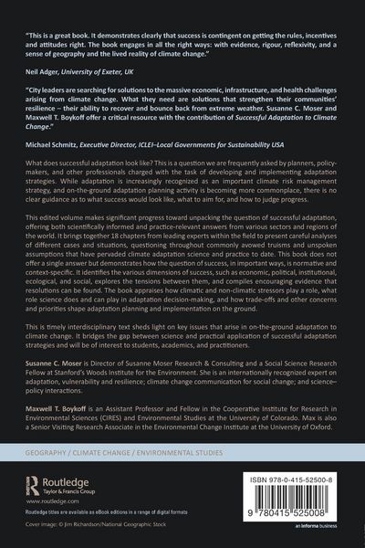 Produktbild: Successful Adaptation to Climate Change