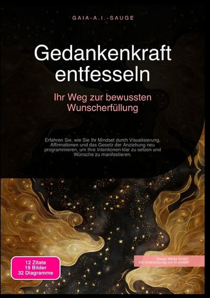 Produktbild: Gedankenkraft entfesseln: Ihr Weg zur bewussten Wunscherf&uuml;llung