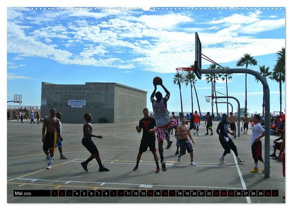 Produktbild: Trendsport Basketball (Wandkalender 2026 DIN A2 quer), CALVENDO Monatskalender