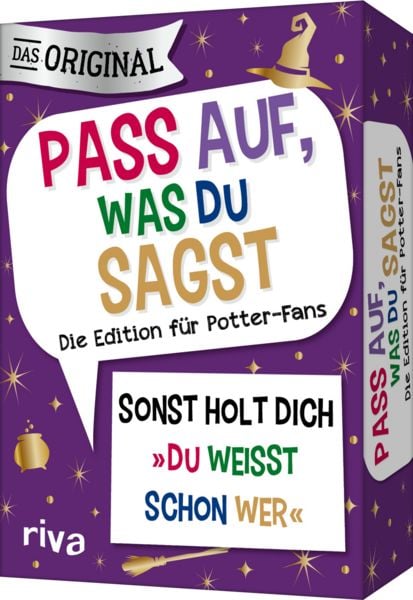 Produktbild: Pass auf, was du sagst &ndash; Die Edition f&uuml;r Potter-Fans