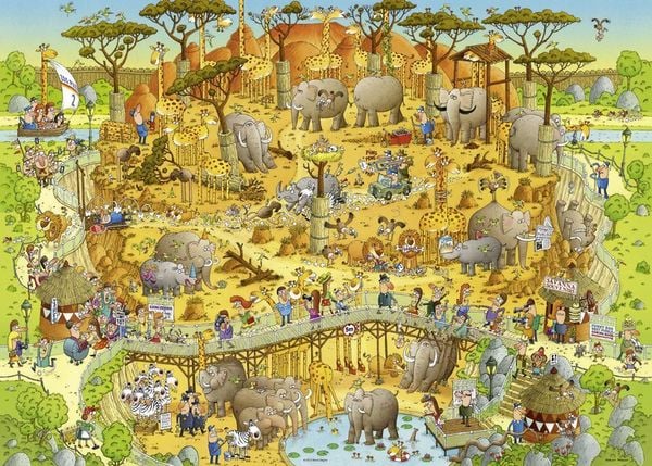 Produktbild: African Habitat Puzzle