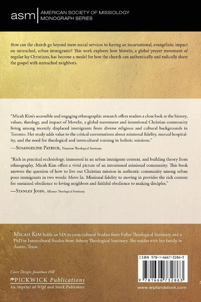 Produktbild: Missional Fidelity of MoveIn