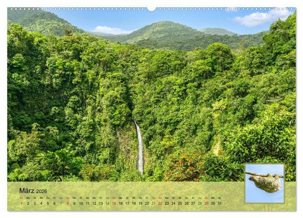 Produktbild: Costa Rica Dreams Tropische Naturwunder (Wandkalender 2026 DIN A2 quer), CALVENDO Monatskalender