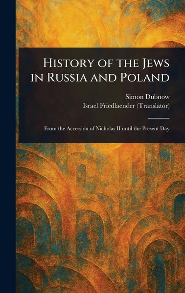 Produktbild: History of the Jews in Russia and Poland