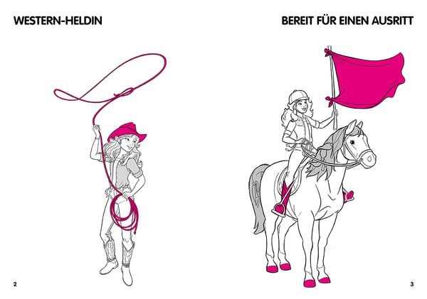 Produktbild: Schleich® Horse Club™ – Neon-Malspass