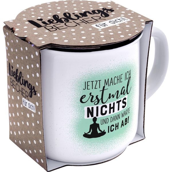 Produktbild: Gruss & Co 46979 Becher Nichts, New Bone China Porzellan, 35