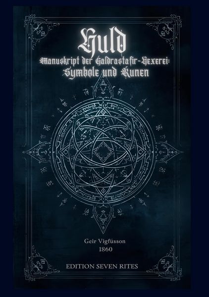 Produktbild: Huld-Manuskript der Galdrastafir-Hexerei