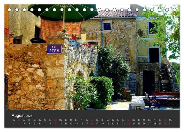 Produktbild: Magisches Kroatien (Tischkalender 2026 DIN A5 quer), CALVENDO Monatskalender