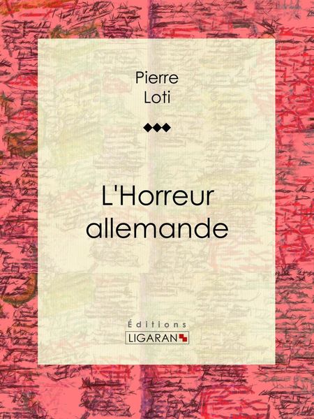 Produktbild: L'Horreur allemande