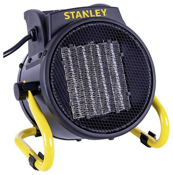 Produktbild: STANLEY SXJH002000E Heizger&auml;t 2000W 20m&sup2; Schwarz/Gelb