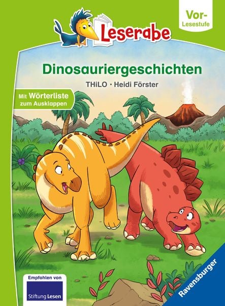 Produktbild: Leserabe Vor-Lesestufe - Dinosauriergeschichten