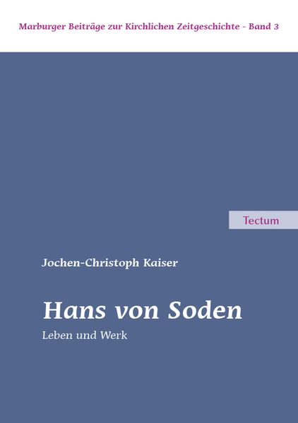 Produktbild: Hans von Soden