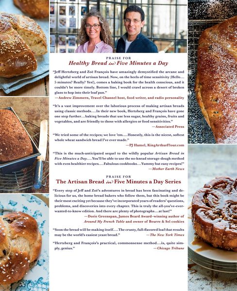 Produktbild: The New Healthy Bread in Five Minutes a Day