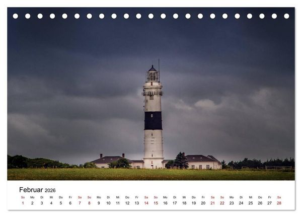 Produktbild: Ein Sommer auf Sylt (Tischkalender 2026 DIN A5 quer), CALVENDO Monatskalender