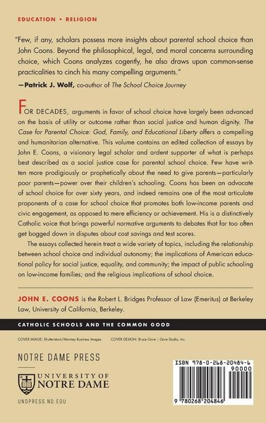 Produktbild: The Case for Parental Choice