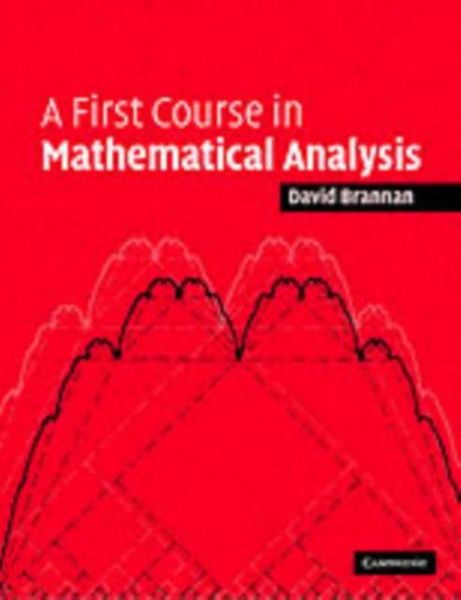 Produktbild: First Course in Mathematical Analysis