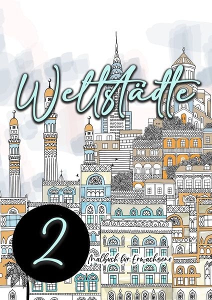 Produktbild: Weltst&auml;dte Malbuch f&uuml;r Erwachsene 2