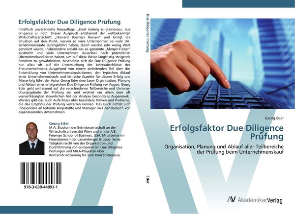 Produktbild: Erfolgsfaktor Due Diligence Pr&uuml;fung