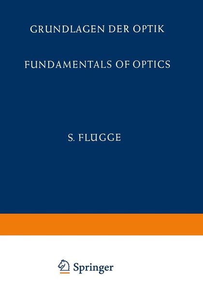 Produktbild: Grundlagen der Optik / Fundamentals of Optics