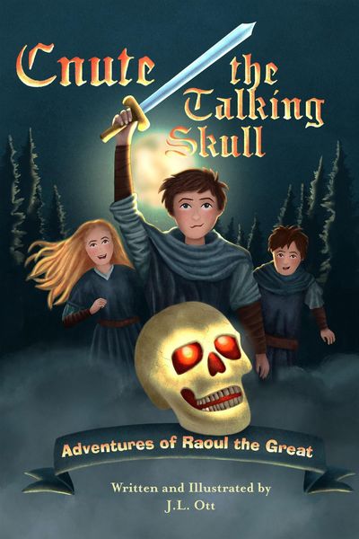 Produktbild: Cnute the Talking Skull (Raoul the Great, #1)