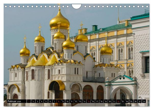 Produktbild: Flussfahrt Moskau - St. Petersburg (Wandkalender 2026 DIN A4 quer), CALVENDO Monatskalender