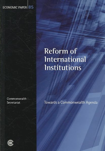 Produktbild: Reform Of Intl Institutions