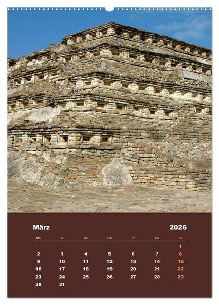 Produktbild: Klassisches Mexiko (hochwertiger Premium Wandkalender 2026 DIN A2 hoch), Kunstdruck in Hochglanz