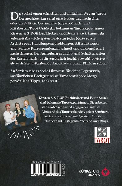 Dein Tarot Guide -Schnell & einfach legen und deuten