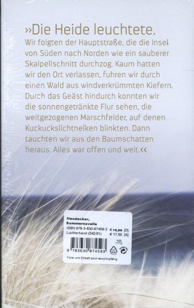 Produktbild: Sommernovelle