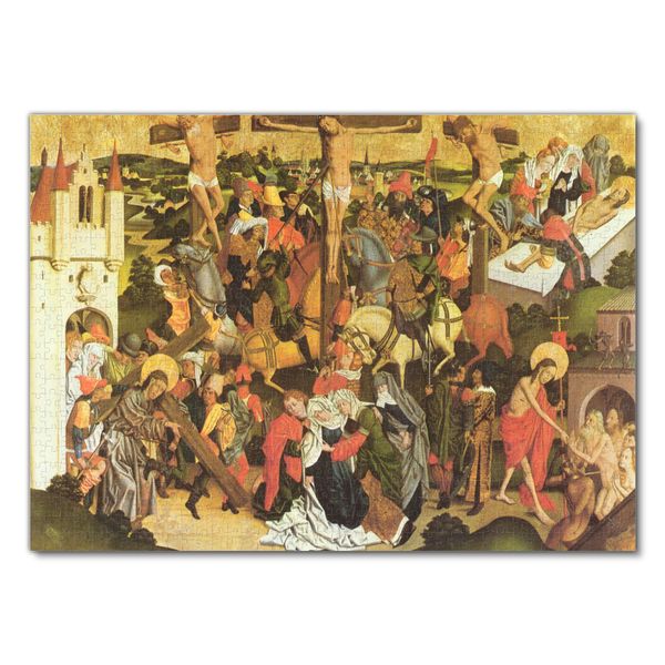 Produktbild: Lais Puzzle Johann Koerbecke - Amelsb&uuml;rener Altar, Mitteltafel: Kalvarienberg 1000 Teile