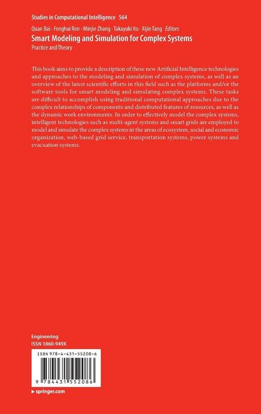 Produktbild: Smart Modeling and Simulation for Complex Systems