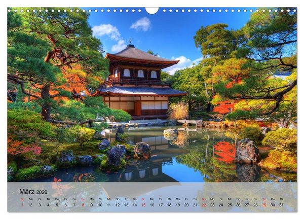 Produktbild: Japan. Zwischen Tradition und Moderne (Wandkalender 2026 DIN A3 quer), CALVENDO Monatskalender