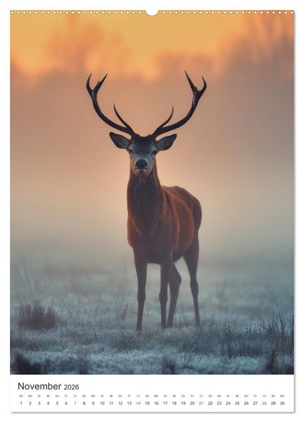 Produktbild: Seelenzeit Natur (hochwertiger Premium Wandkalender 2026 DIN A2 hoch), Kunstdruck in Hochglanz