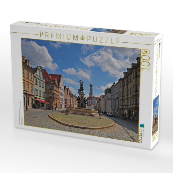 Produktbild: CALVENDO Puzzle Herkulesbrunnen, Augsburg | 1000 Teile Lege-Gr&ouml;&szlig;e 64x48cm Foto-Puzzle f&uuml;r gl&uuml;ckliche Stunden