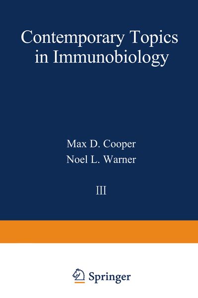 Produktbild: Contemporary Topics in Immunobiology
