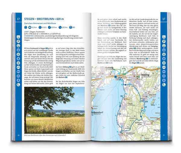 Produktbild: KOMPASS Wanderlust Bayern