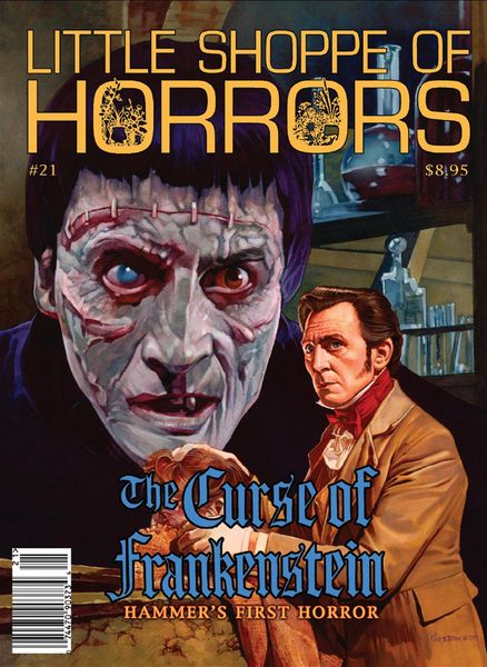 Produktbild: Little Shoppe of Horrors #21 - The Making of The Curse of Frankenstein (HAMMER 1956)