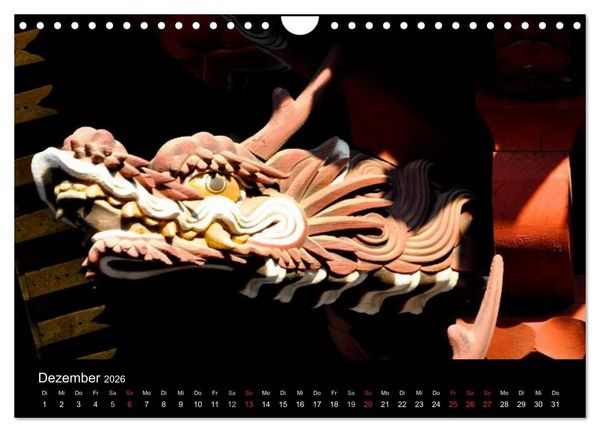Produktbild: Detail Liebe &ndash; Japanische Miniaturen (Wandkalender 2026 DIN A4 quer), CALVENDO Monatskalender