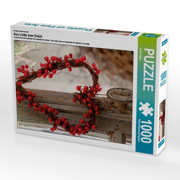 CALVENDO Puzzle Ein Motiv aus dem Kalender Aus Liebe zum Detail | 1000 Teile Lege-Größe 64x48cm Foto-Puzzle für glückliche Stunden