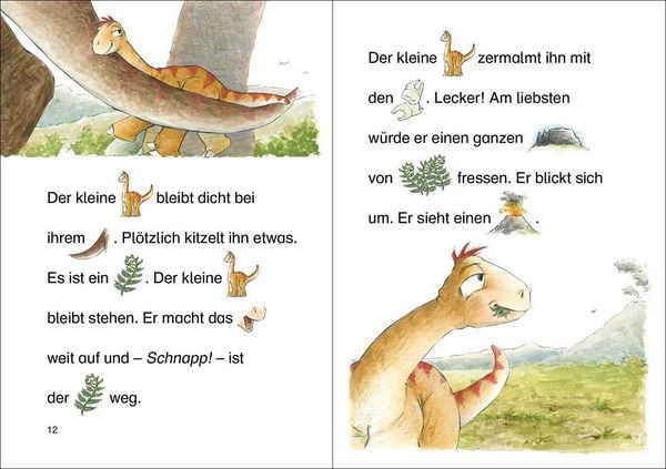 Produktbild: Lesenlernen in 3 Schritten - Die sch&ouml;nsten Dinogeschichten